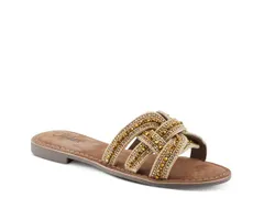 アズーラ レディース シューズ サンダル Azura Poshco Sandal Taupe トープのサムネイル