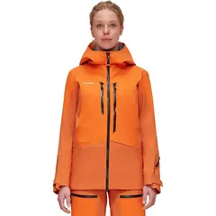 マムート レディース アウター ジャケット・ブルゾン フーデッドジャケット ジャケット Mammut Eiger Free Advanced HS Hooded Jacket Womens Solarのサムネイル