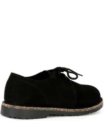 ビルケンシュトック メンズ シューズ ドレスシューズ オックスフォード スエード レース Birkenstock Mens Uppsala Suede Lace Up Oxfords Black ブラのサムネイル