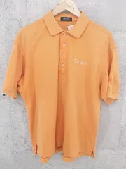 ◇ PARADISO パラディーゾ 鹿の子 半袖 ポロシャツ L オレンジ # 1002799977906 【中古】 【1002799977906】のサムネイル