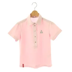 ルコックスポルティフ le coq sportif ポロシャツ 半袖 M ピンク /HK ■ECC001