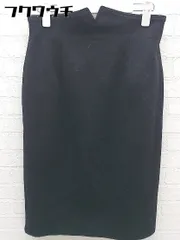 ◇ 伊太利屋 イタリヤ バックジップ 膝下丈 ナロー スカート サイズ9A2 ブラック レディース 【中古】 【1101250006688】のサムネイル