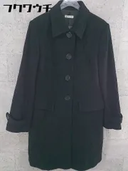 ■ a.v.v standard アーヴェヴェスタンダード  長袖 コート サイズ40 ブラック レディース  【中古】 【1101270008273】
