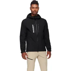 マムート メンズ アウター ジャケット・ブルゾン フーデッドジャケット Mammut Freeflight HS Thermo Hooded Jacket Mens Black ブラックのサムネイル