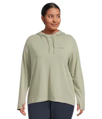 コロンビア レディース アウター パーカー・スウェット プラスサイズ Columbia Plusize Sun Trek Hoodie II Safariのサムネイル