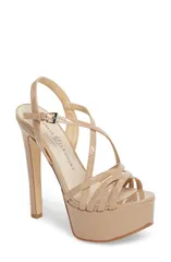 チャイニーズランドリー レディース シューズ ヒール プラットフォーム サンダル Chinese Laundry Teaser2 Platform Sandal Nudeのサムネイル
