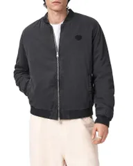オールセインツ メンズ アウター ジャケット・ブルゾン ALLSAINTS Forres Bomber Jacket Blainn Black ブラックのサムネイル