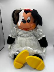ヤングエポック社製 ヴィンテージ ミニーマウス 宇宙服ぬいぐるみ 当時