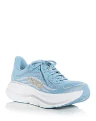 ホカオネオネ レディース シューズ スニーカー HOKA Womens Bondi 9 Running Sneakers RaindropAsh Grey グレー