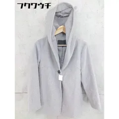 ■ YECCA VECCA イェッカ ヴェッカ 長袖 コート サイズF グレー レディース 【中古】 【1102160007000】
