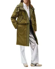 ラグアンドボーン レディース アウター ジャケット・ブルゾン rag bone Taki Long Convertible Jacket Olive オリーブのサムネイル