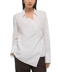 ヘルムート ラング レディース トップス シャツ Helmut Lang Wrap Shirt White ホワイトのサムネイル