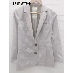◇ GOUT COMMUN グーコミューン シングル2B 長袖 テーラード ジャケット サイズ1 グレー レディース 【中古】 【1102240012146】のサムネイル
