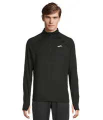 ブルックス メンズ トップス シャツ Brooks Dash 14 Zip 30 Black ブラックのサムネイル