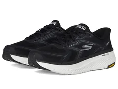 スケッチャーズ レディース シューズ スニーカー SKECHERS Max Cushioning Premier 20 Overland Hands Free SlipIns BlackWhite ホ