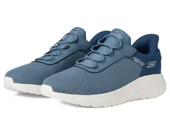 スケッチャーズ メンズ シューズ スニーカー BOBS from SKECHERS Hands Free SlipIns Squad Chaos Tough Wallk Slate スレート
