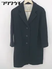 ■ studio CLIP スタディオクリップ ウール 長袖 コート サイズM ブラック レディース 【中古】 【1103020018297】のサムネイル