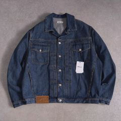 LOEWE H526Y02WA4 レザー切替デニムジャケット LOEWE H526Y02WA4 レザー切替デニムジャケット - メルカリ