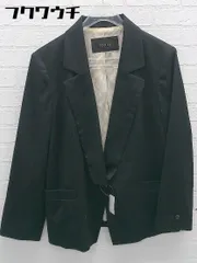 ◇ FONCE フォンセ 1B シングル 長袖 テーラード ジャケット サイズ38 ブラック レディース 【中古】 【1103040004508】のサムネイル