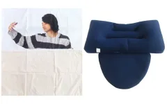 【中古】クッション・抱き枕・本体 福山潤プロデュース “心はいつでも高枕”スペシャルセット 「超!声優通販バラエティー イケボdeポシュレww 第2弾」のサムネイル