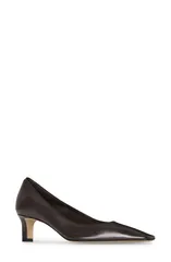 ザ ロウ レディース シューズ パンプス ヒール The Row Carla Kitten Heel Pump Lacquer Brown ブラウンのサムネイル