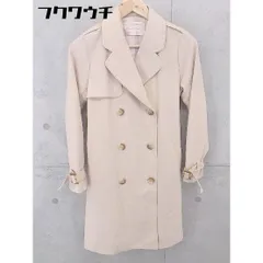 ◇ ◎ MAJESTIC LEGON マジェスティックレゴン ウエストリボン付 トレンチ コート サイズS ピンク系 レディース 【中古】 【1103090018326】のサムネイル