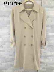◇ ◎ JEANASIS ジーナシス 長袖 トレンチコート サイズFREE ベージュ レディース 【中古】 【1103120011792】のサムネイル