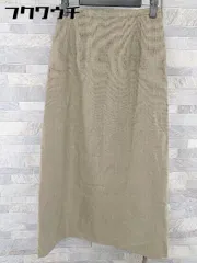 ◇ SCAPA スキャパ ロング フレア スカート サイズ40 ベージュ レディース 【中古】 【1103170005260】のサムネイル