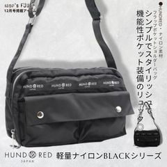 新品 HUNDRED GAANO ナイロンショルダーバッグ - メルカリ