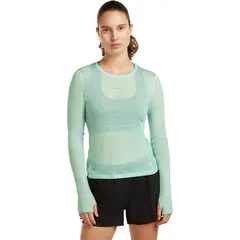 アイスブレーカー レディース トップス Tシャツ 長袖 Icebreaker MB75 CoolLite Ultralight LongSleeve Crewe Womens Mint ミントのサムネイル