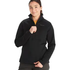 マーモット レディース アウター ジャケット・ブルゾン Marmot Drop Line 12Zipullover Womens Black ブラックのサムネイル