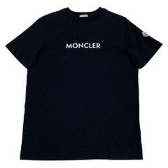 モンクレール 刺繍ロゴ M ホワイト Tシャツ 国内正規品 5S437 - メルカリ