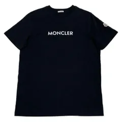 モンクレール　立体ロゴ　ワッペン　ブラック　XL Tシャツ　5S540