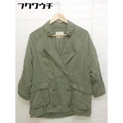 ◇ MOUSSY マウジー 長袖 ミリタリー ジャケット サイズ1 カーキ レディース 【中古】 【1103240005305】