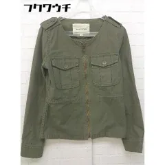 ◇ Jewel Changes ジュエルチェンジズ 長袖 ミリタリー ジャケット サイズ38 カーキ レディース 【中古】 【1103240001208】