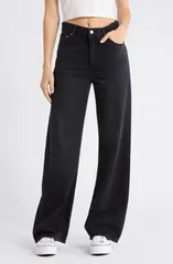リーバイス レディース ボトムス デニムパンツ ワイドレッグ ハイウエスト ジーンズ Levis Ribcage High Waist Wide Leg Jeans None Your Business