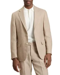 テッドベーカー メンズ アウター ジャケット・ブルゾン リネン Ted Baker Winfred Linen Modern Fit Suit Jacket Sand サンドのサムネイル