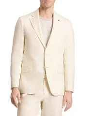 テッドベーカー メンズ アウター ジャケット・ブルゾン リネン Ted Baker Winfred Linen Modern Fit Suit Jacket White ホワイトのサムネイル