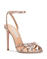 アクアズーラ レディース シューズ サンダル Aquazzura Womens Tequila 105 Sandals Light Copperのサムネイル