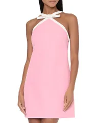 ミリー レディース トップス ワンピース ミニ MILLY Shane Cady Mini Dress Baby Pink ピンクのサムネイル