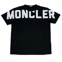 極美品〕モンクレール プリントロゴ S ブラック Tシャツ 5S543 - メルカリ