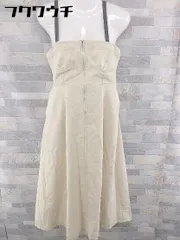 ◇ mysty woman ミスティウーマン キャミソール ロング ワンピース サイズF ベージュ系 レディース 【中古】 【1104020000350】のサムネイル