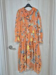 タイムセール】70s vintage パッチワーク ロングワンピース - メルカリ