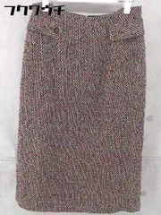 ◇ grove グローブ ロング ナロー スカート サイズL パープル グリーン レッド レディース 【中古】 【1104050009033】のサムネイル