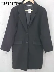 ■ BROWNY STANDARD ブラウニースタンダード 長袖 チェスターコート サイズFREE ブラック レディース  【1104050009019】のサムネイル