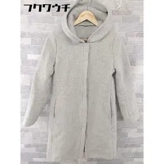 ■ Doux archives ドゥアルシーヴ ウール混 長袖 コート サイズM グレー レディース  【中古】 【1104120002506】のサムネイル