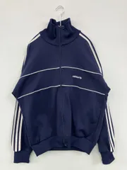 adidas アディダス ジャージ/トラックジャケット US  L(M) ネイビー メンズ