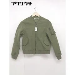 ◇ KBF アーバンリサーチ 長袖 ジップアップ ジャケット ブルゾン サイズONE カーキ レディース 【中古】 【1104160008520】のサムネイル