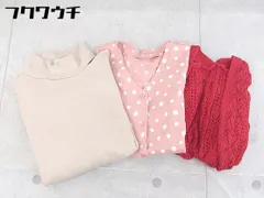 ◇ 《 merlot メルロー まとめ売り3点セット サイズM相当 カーディガン ブラウス トレーナー レディース 》  【1104160007769】のサムネイル