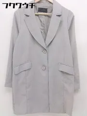 ◇ PAGEBOY ページボーイ ALICIA 長袖 薄手 チェスター コート サイズM グレー レディース 【中古】 【1104210002997】のサムネイル
